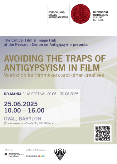 Poster: Avoiding the traps of antigypsyism in film, 25.06.25